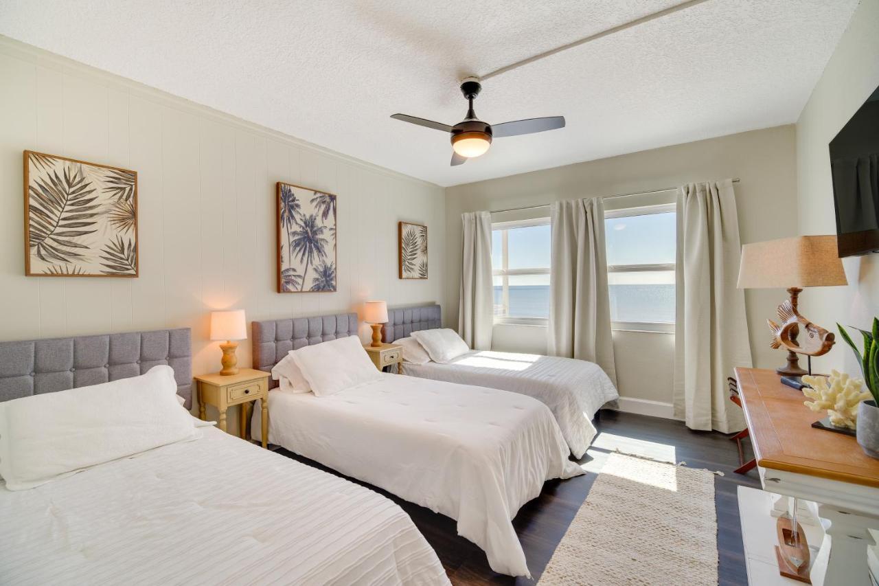 Oceanfront Satellite Beach Condo With Balcony, Views Eksteriør billede